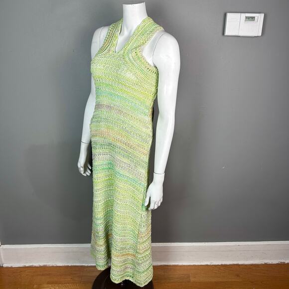 Zara Crochet Dress size small NWT Maxi rainbow Multicolored blogger favorite - Picture 8 of 16